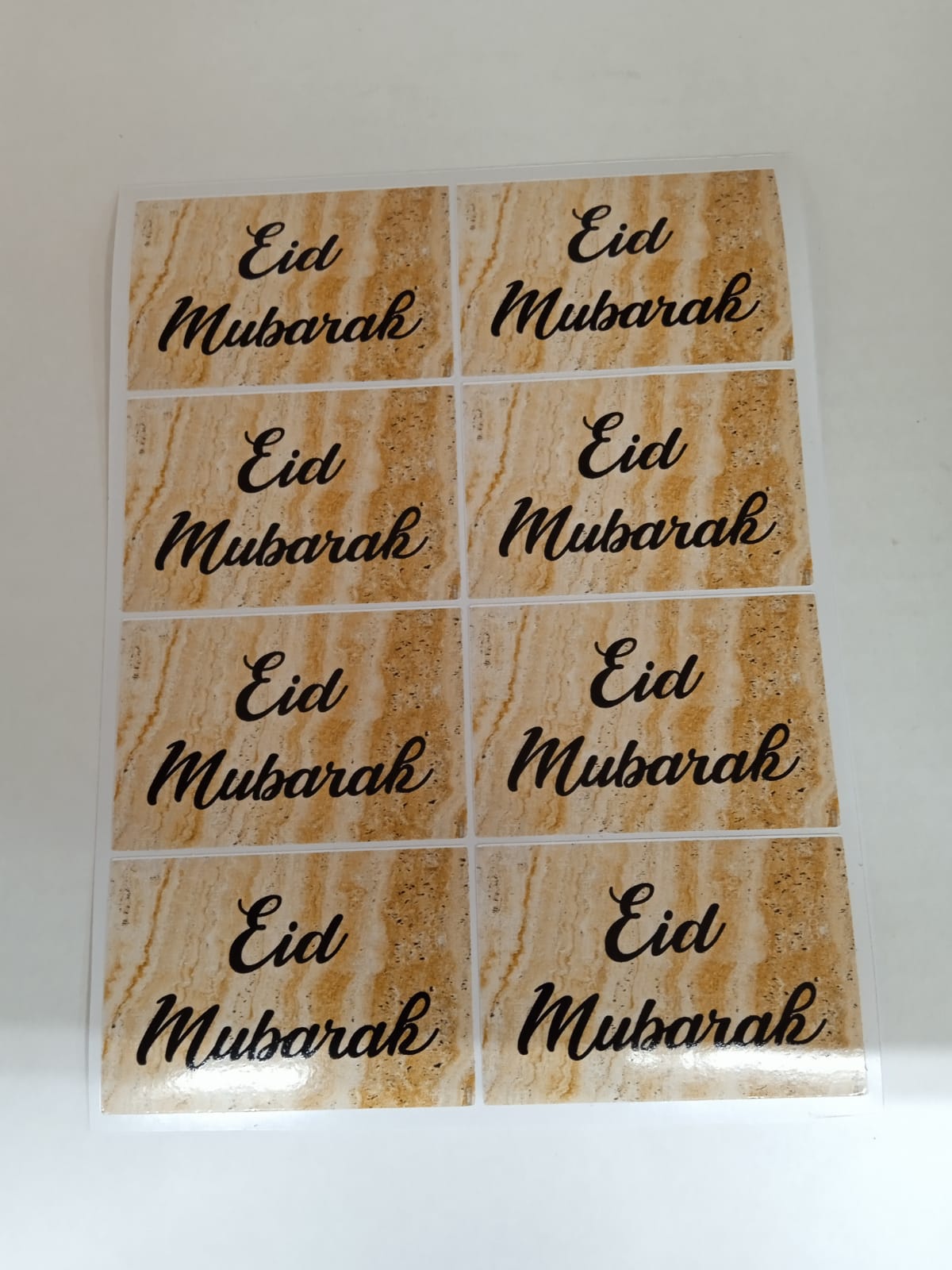 Eid Mubarak 8pc Stickers