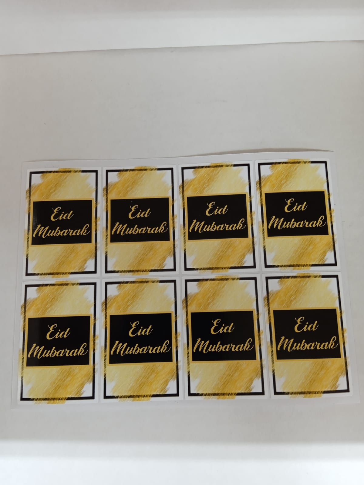 Eid Mubarak 8pc Stickers