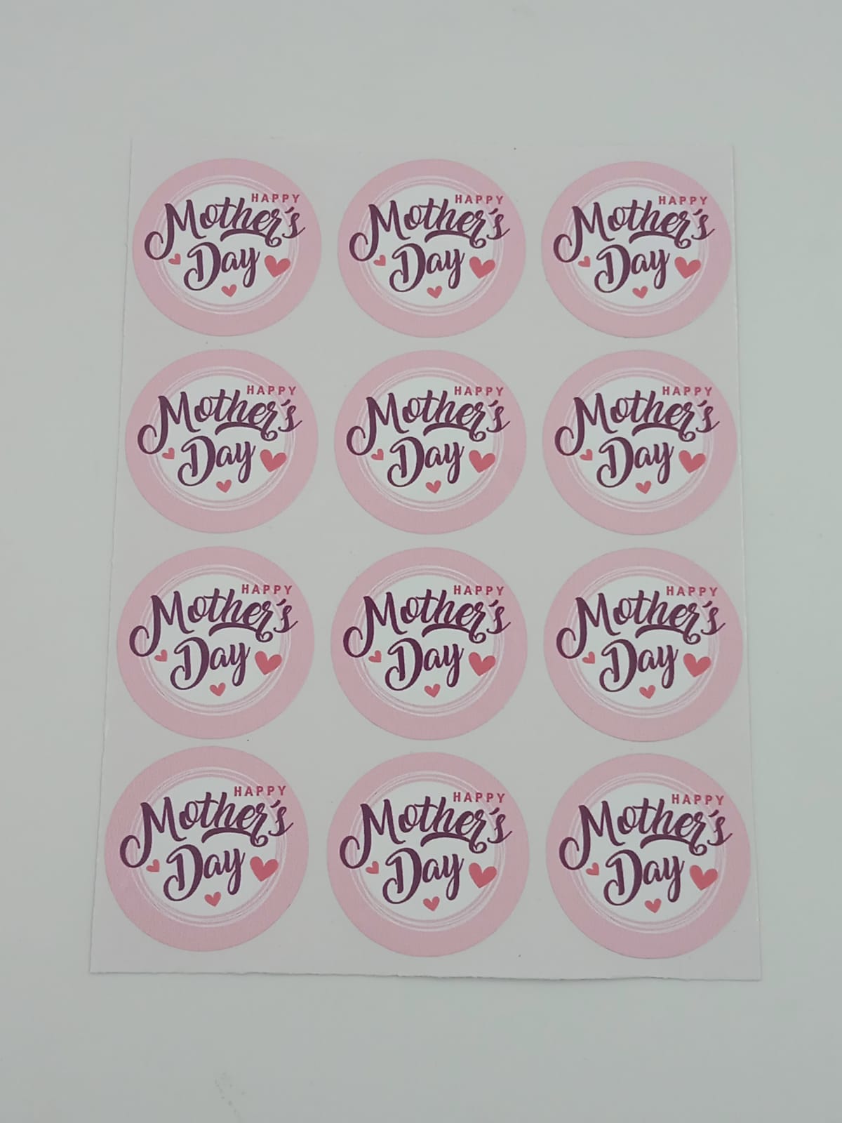 Mothers Day Stickers 12pc