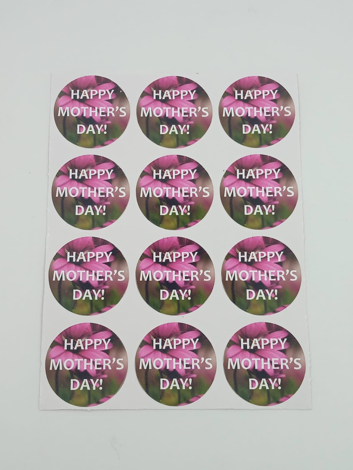 Mothers Day Stickers 12pc