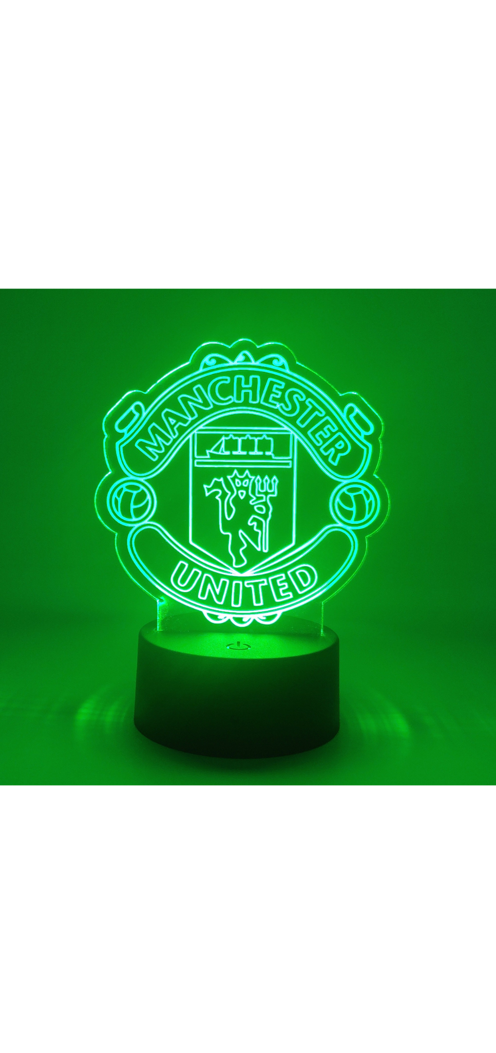 3D LED Manchester United Night Light