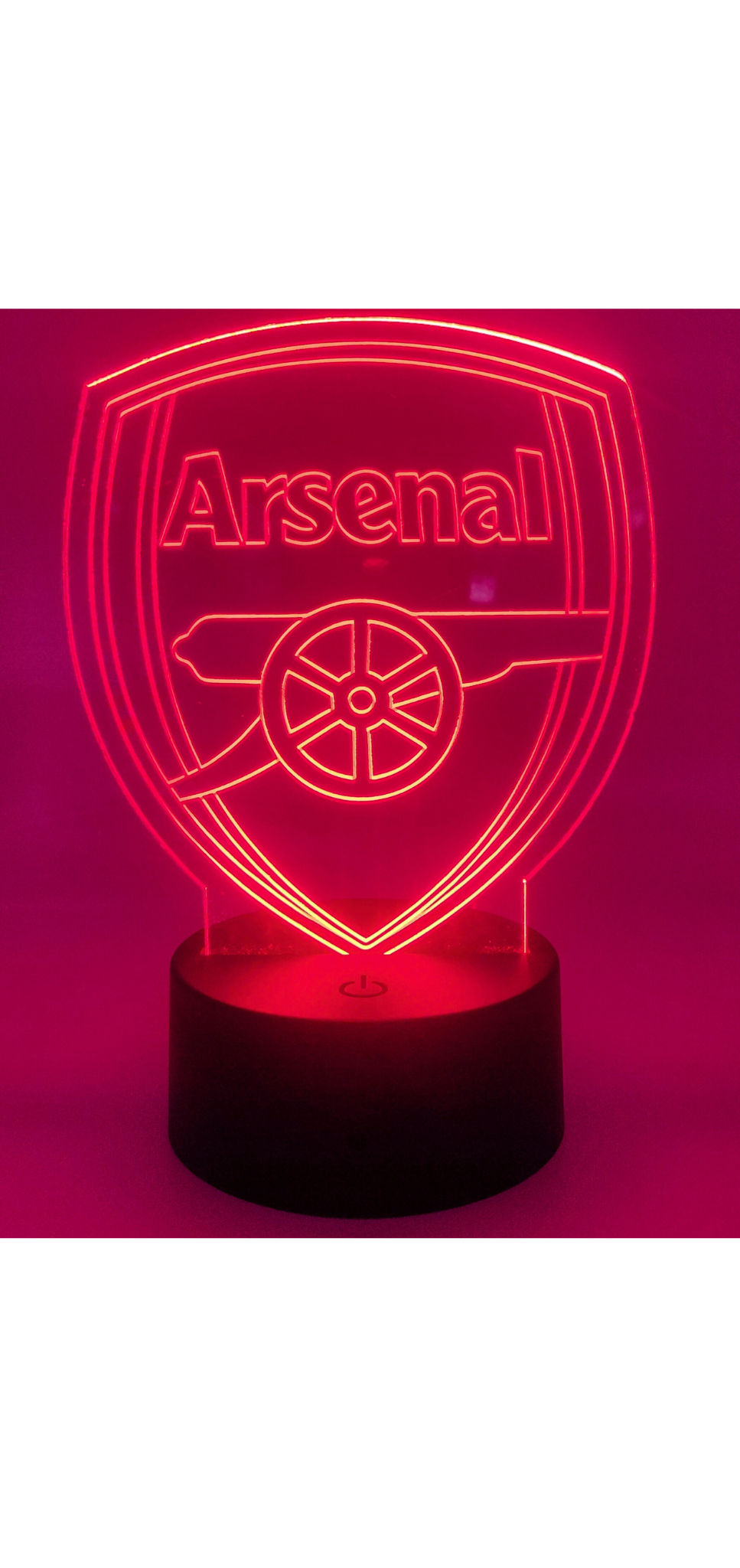 3D LED Arsenal Night Light