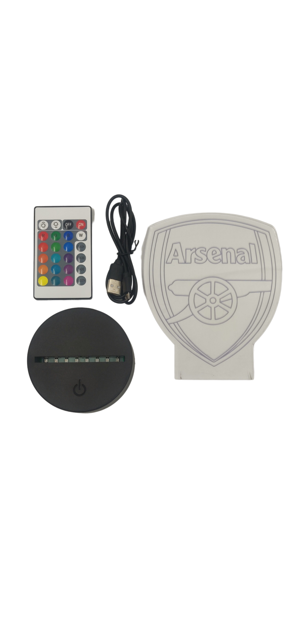 3D LED Arsenal Night Light