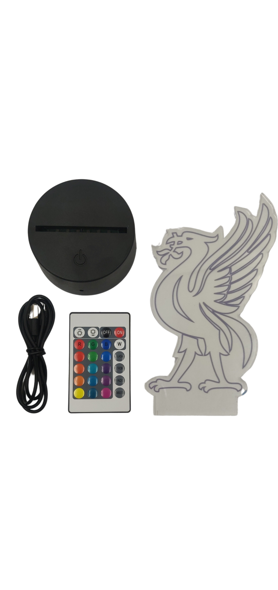 3D LED Liverpool Night Light