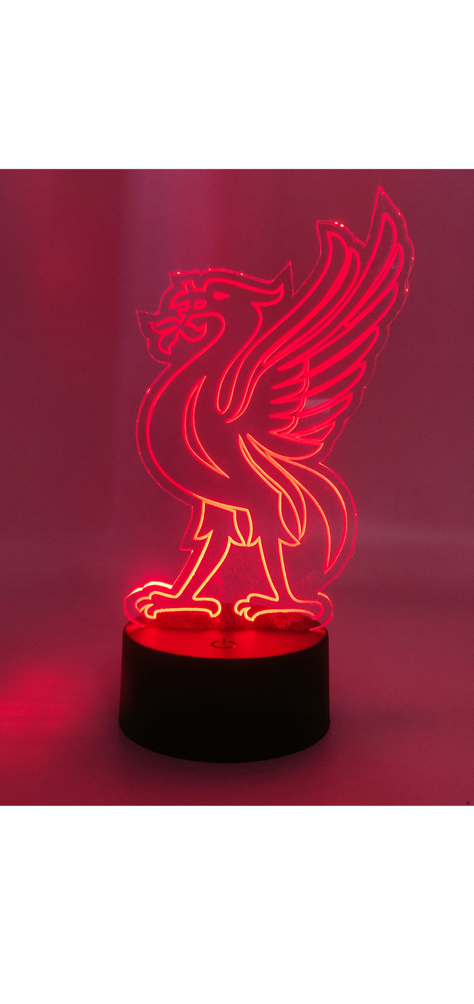 3D LED Liverpool Night Light