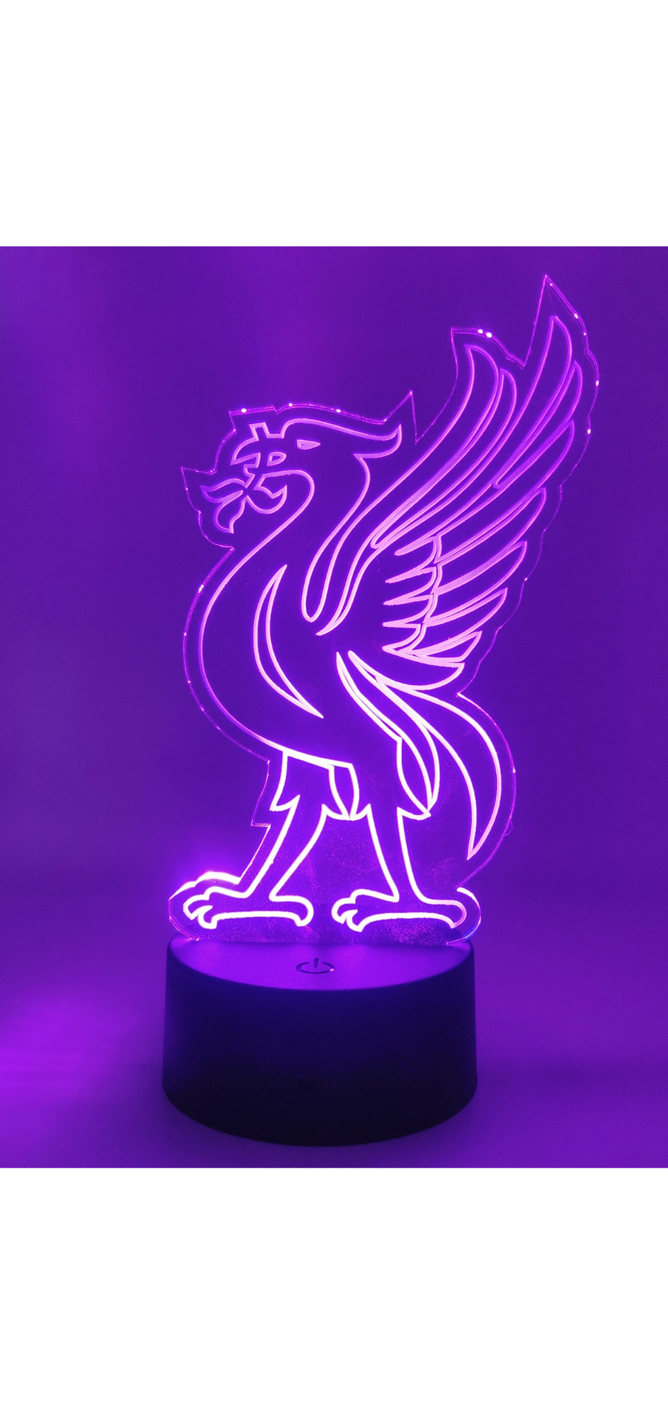 3D LED Liverpool Night Light