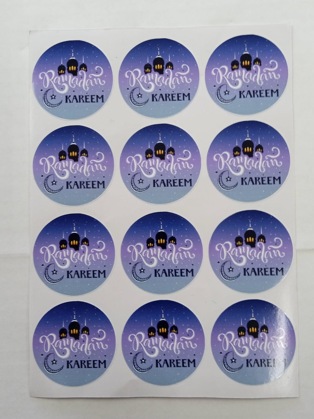 Ramadan Stickers 12pc