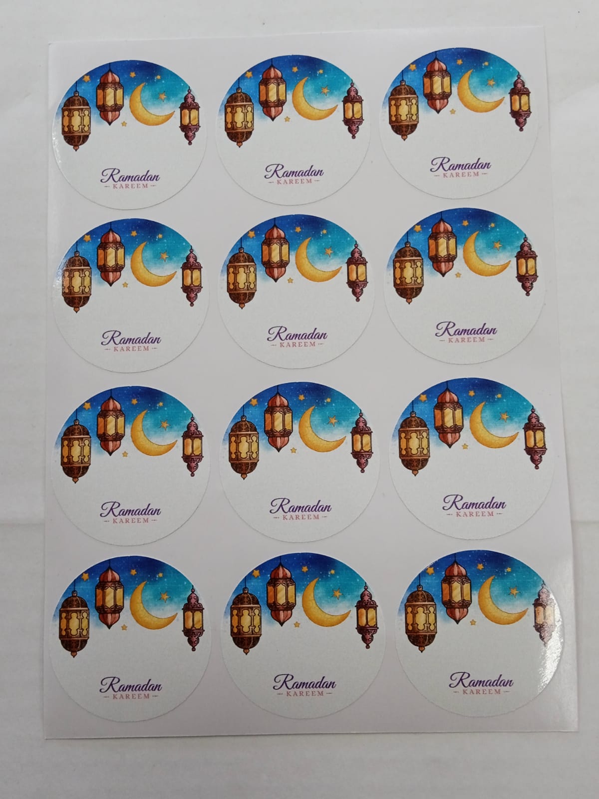 Ramadan Stickers 12pc